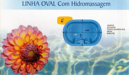 LINHA OVAL COM HIDROMASSAGEM
